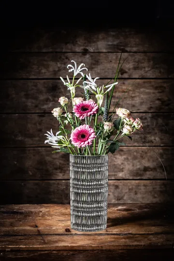 Ethno vase - Crystal glass, 23 cm - Nachtmann