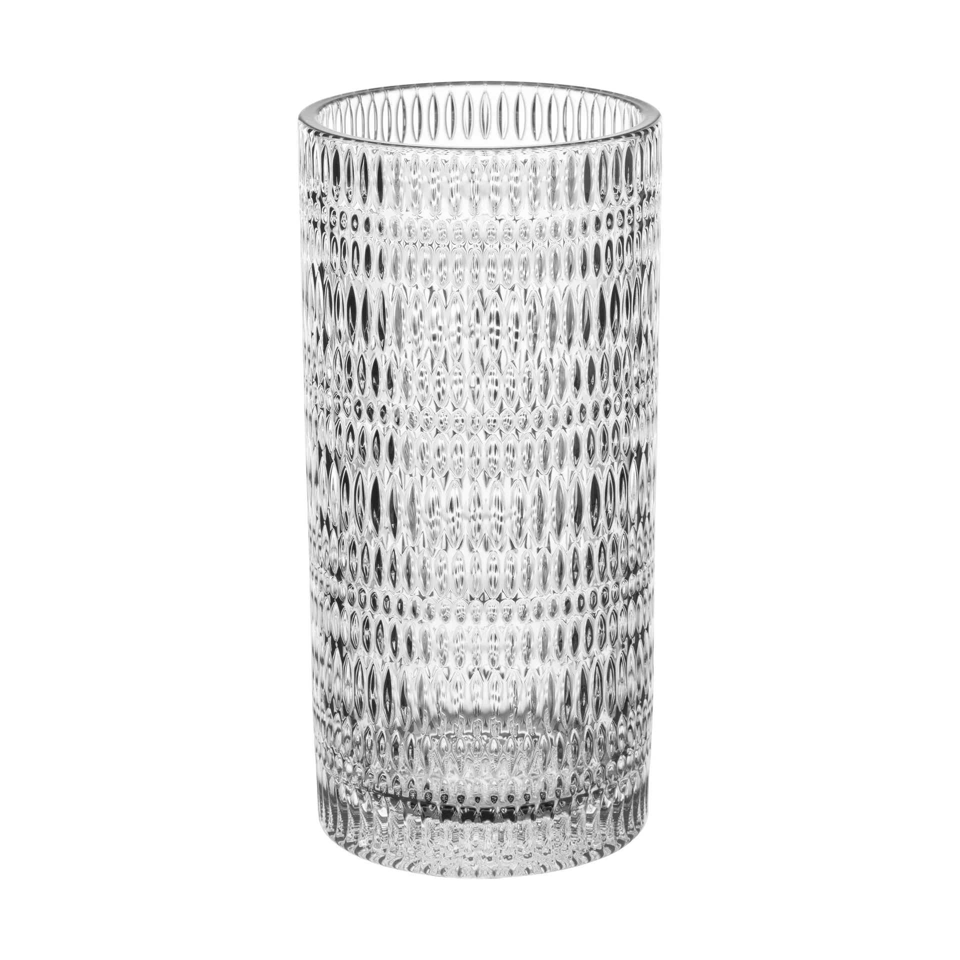 Ethno vase, Crystal glass, 28 cm Nachtmann