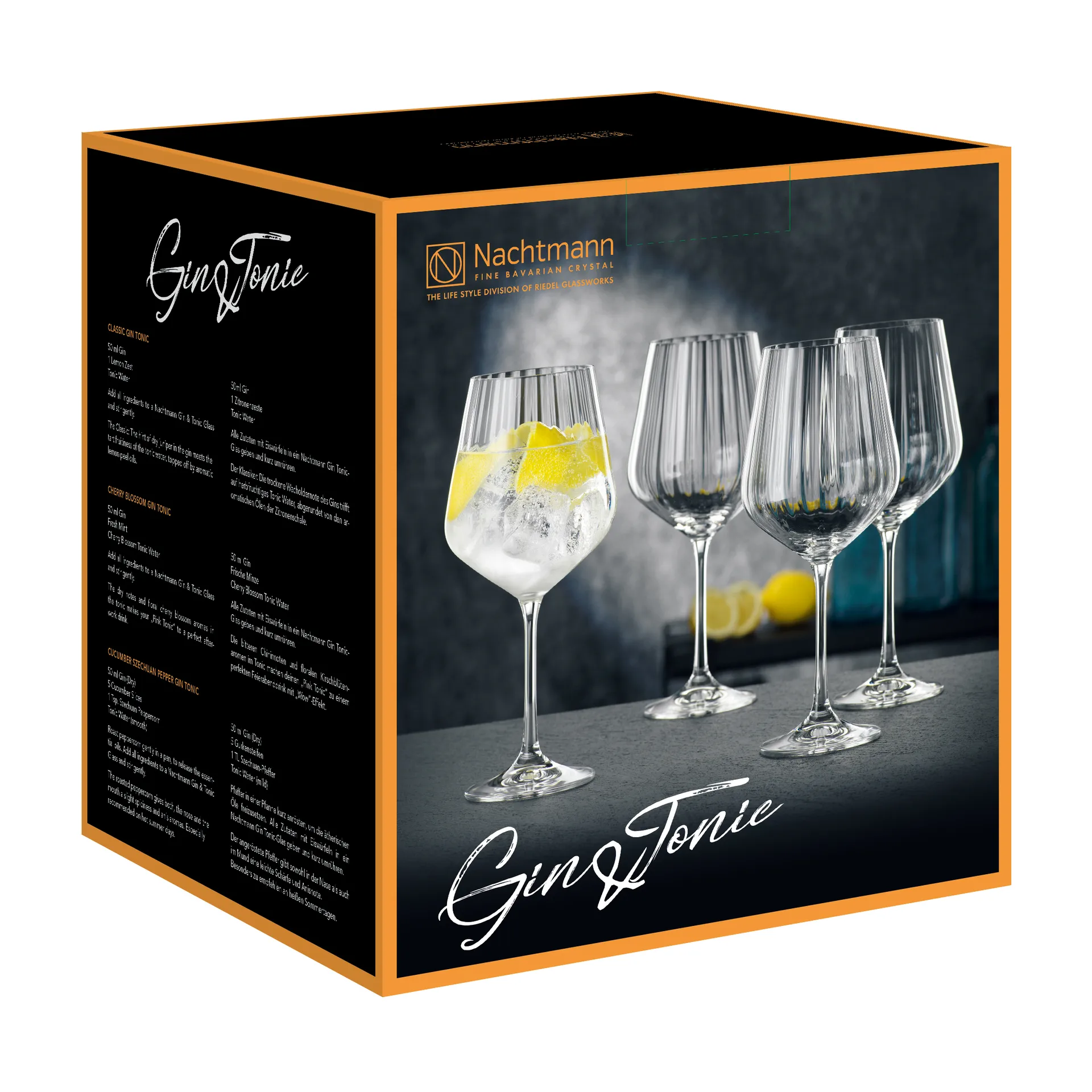 Nachtmann Gin & Tonic glass 64 cl 4-pack, clear Nachtmann