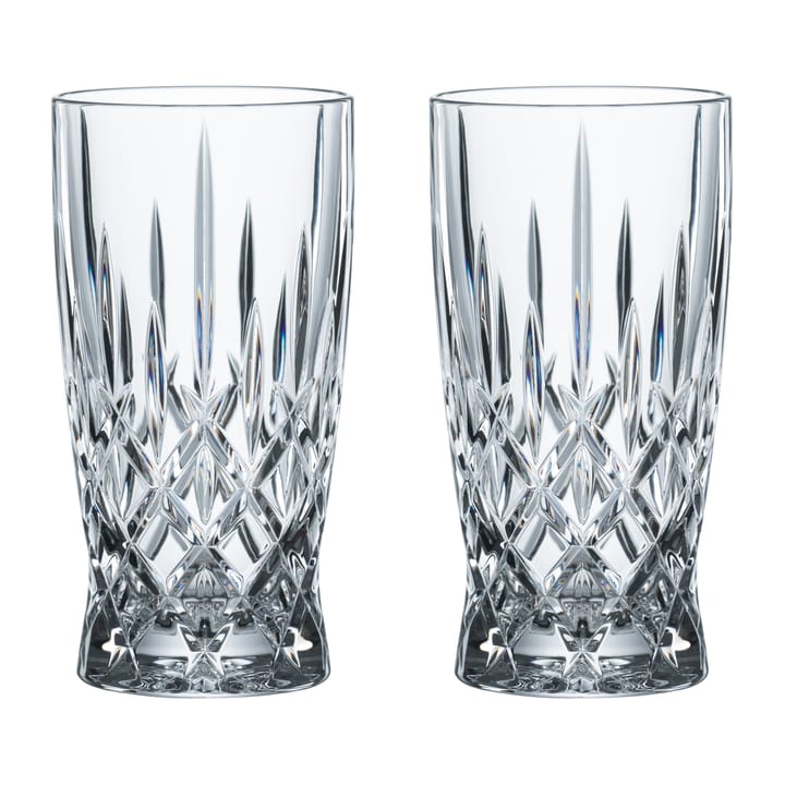 Noblesse Barista Latte glass 35 cl 2-pack - Clear - Nachtmann