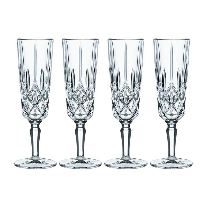 Noblesse champagne glass 15.5 cl 4-pack, Clear Nachtmann