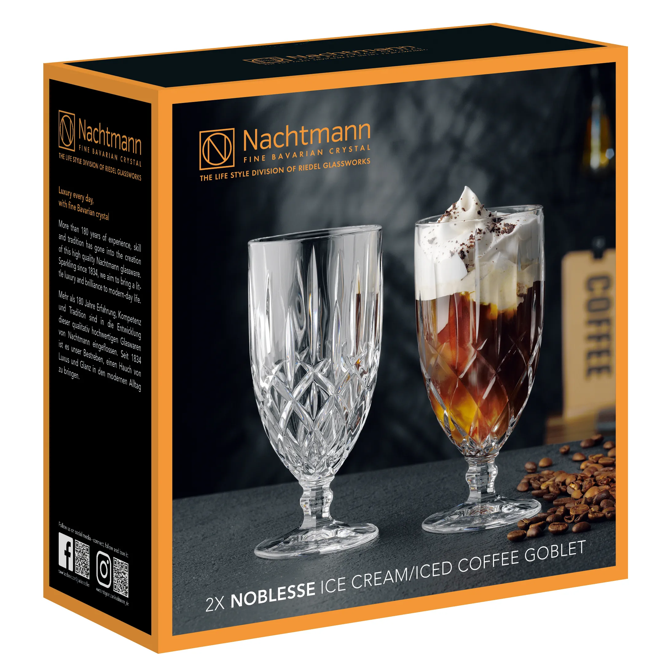 Noblesse dessert glasses 2-pack - Nachtmann