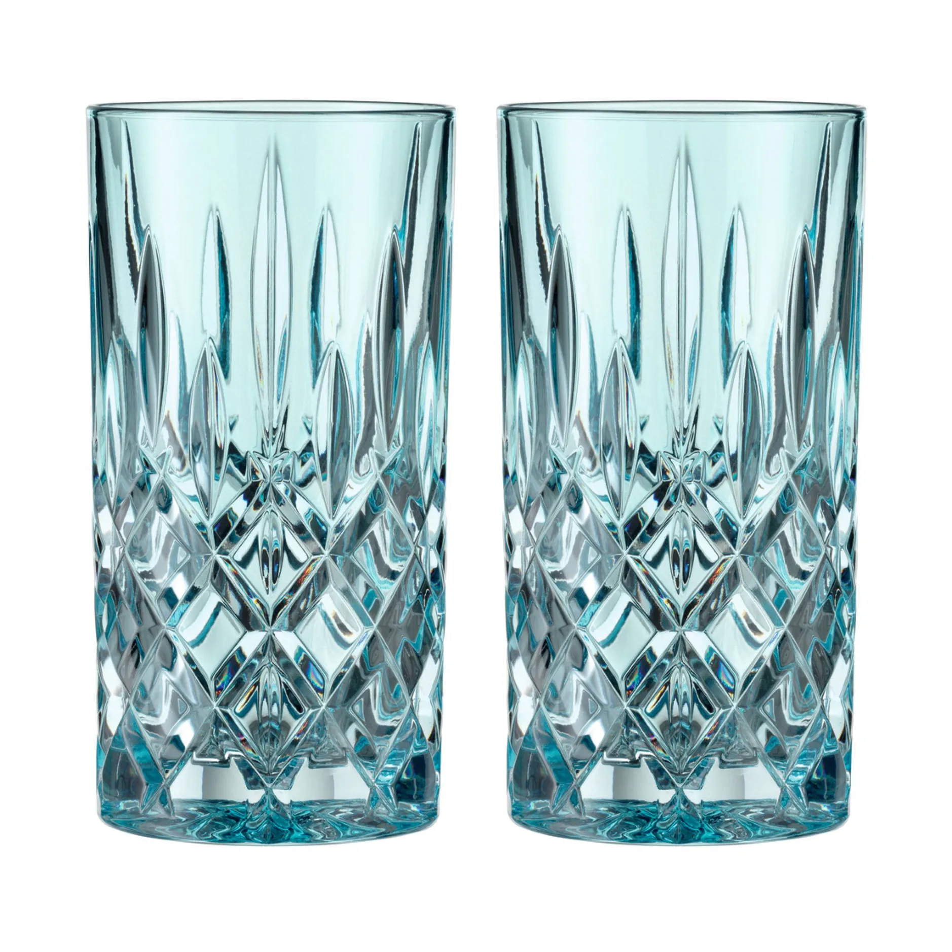 Noblesse Longdrink glass 39.5 cl 2-pack, Aqua Nachtmann