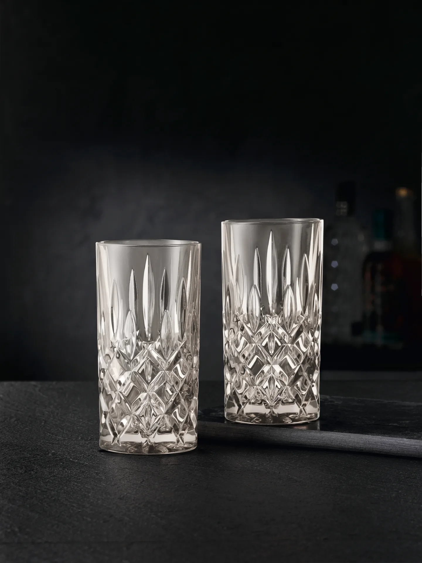Noblesse Longdrink glass 39.5 cl 2-pack, Taupe Nachtmann