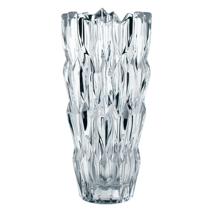 Quartz vase 26 cm, clear Nachtmann