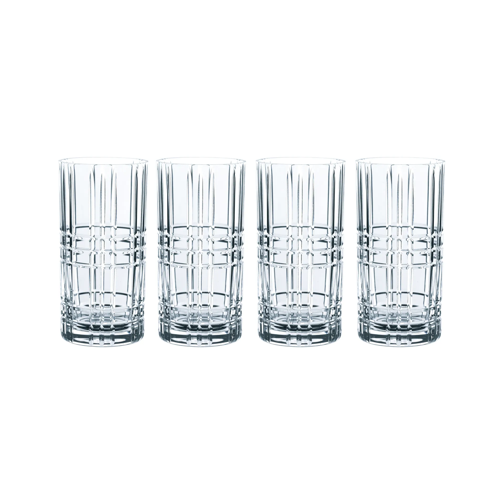 Square long drink glass 4-pack, 44 cl Nachtmann
