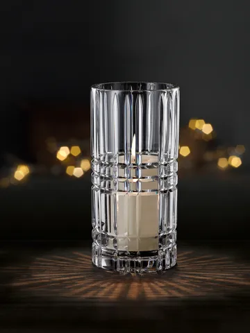 Square vase - Crystal glass, 28 cm - Nachtmann