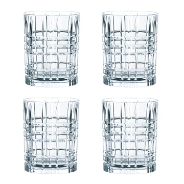 Square whisky glass 34 cl 4-pack - 34 cl - Nachtmann