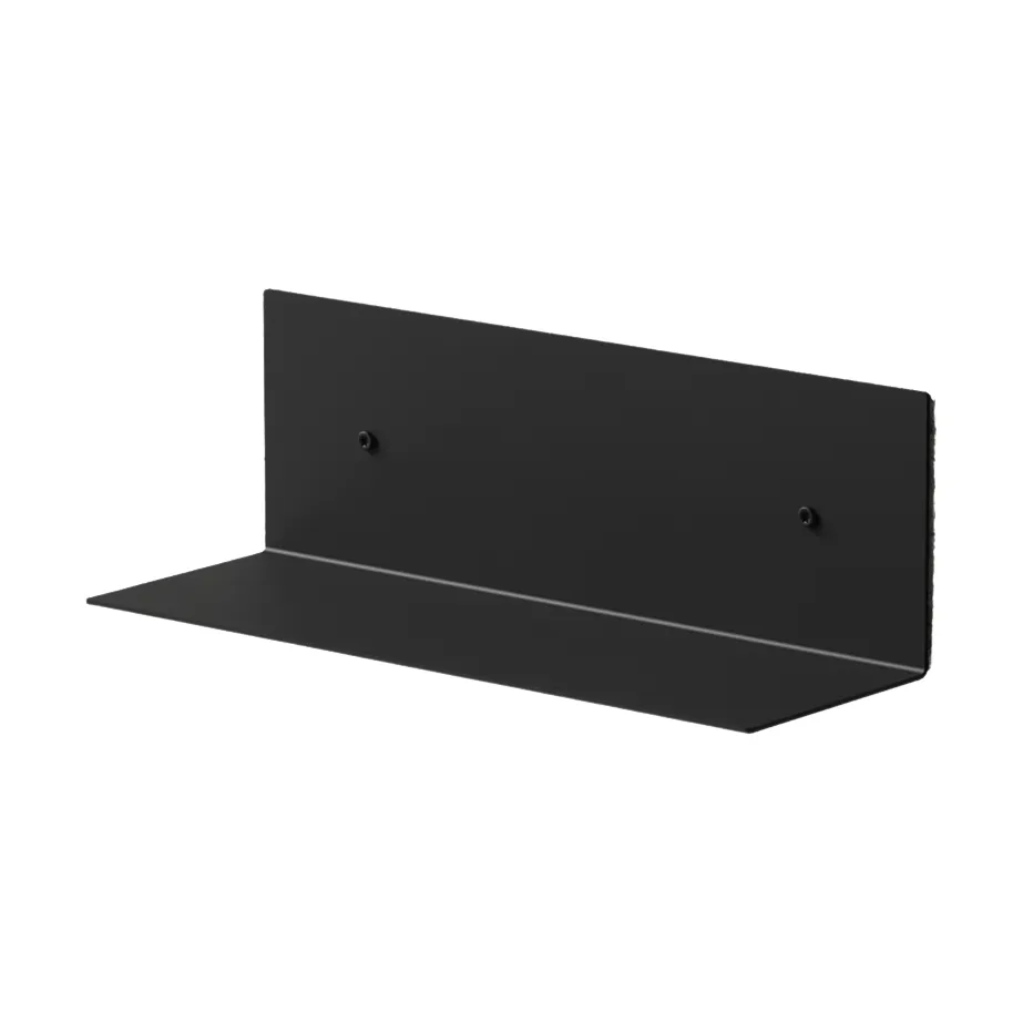 Nichba bathroom shelf, Black, 30 cm Nichba
