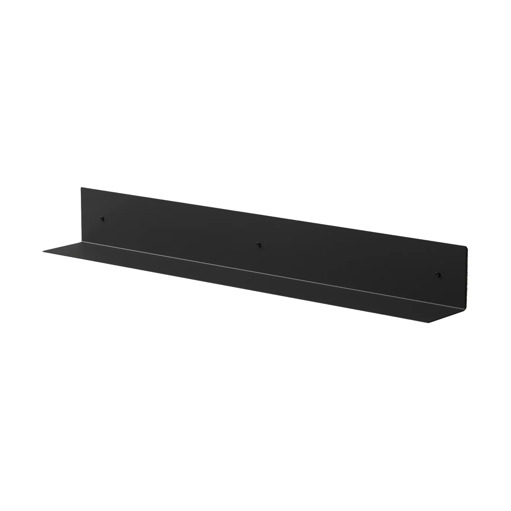Nichba bathroom shelf, Black, 80 cm Nichba