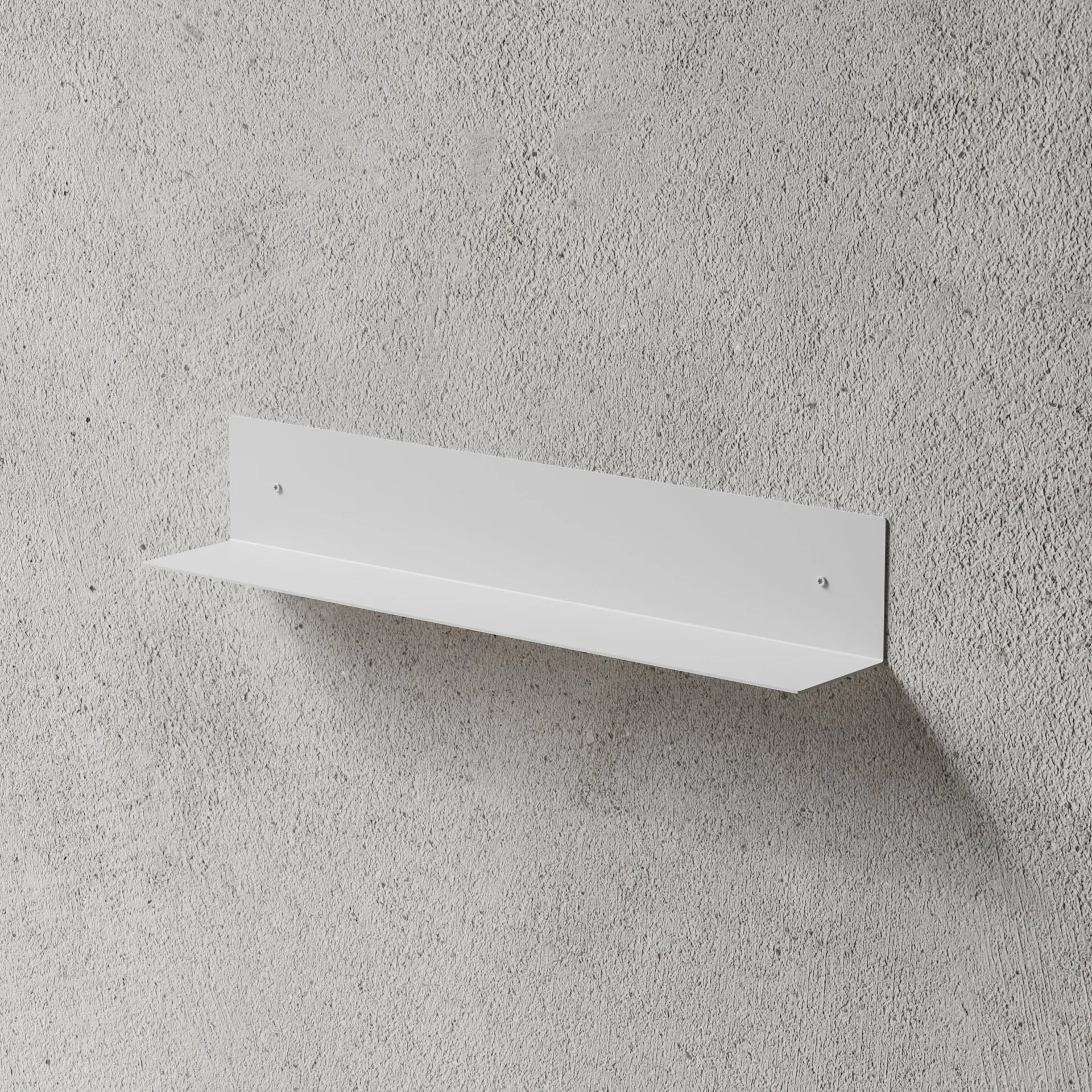 Nichba bathroom shelf, White, 60 cm Nichba