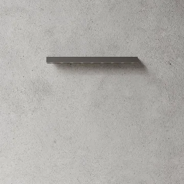Nichba coat rack - Brushed stainless steel, 60 cm - Nichba