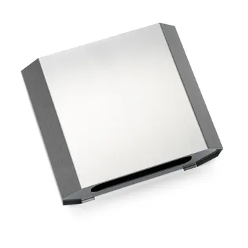 Nichba paper dispenser - Brushed stainless steel - Nichba