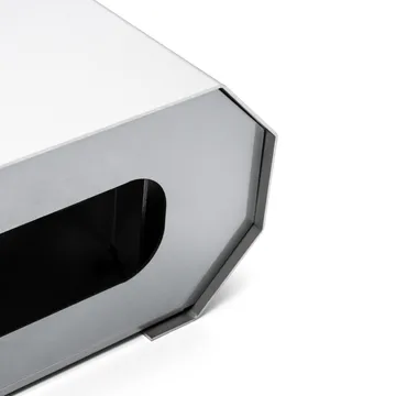 Nichba paper dispenser - Brushed stainless steel - Nichba