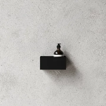 Nichba shower shelf - Black, 20 cm - Nichba