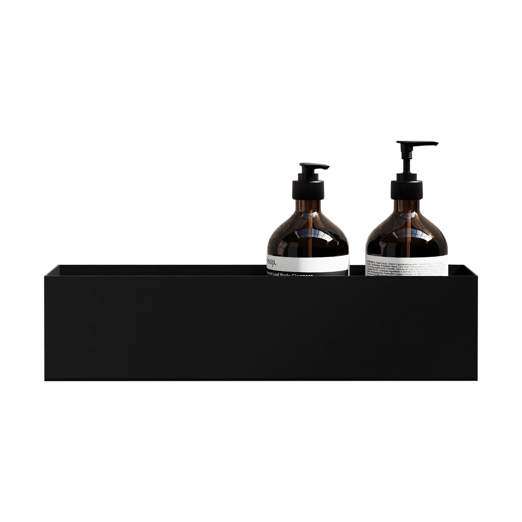 Nichba shower shelf, Black, 40 cm Nichba