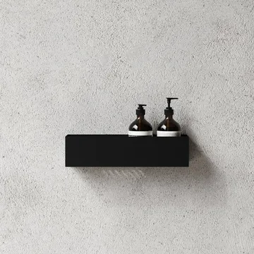 Nichba shower shelf - Black, 40 cm - Nichba