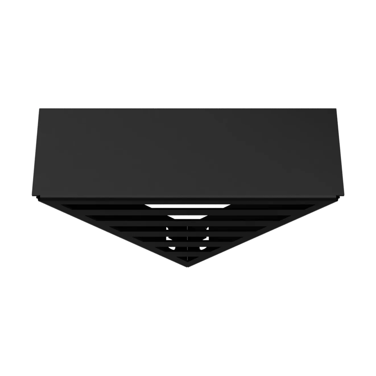 Nichba shower shelf, Black, corner Nichba