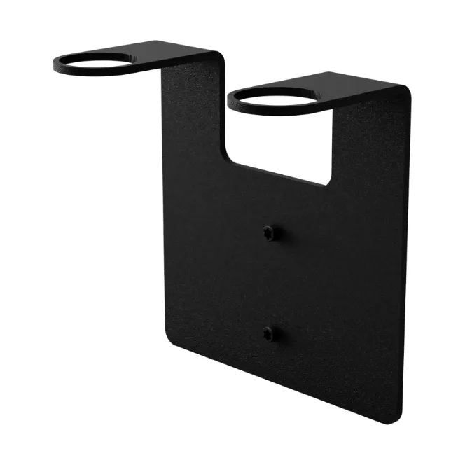 Nichba soap holder - Black, double - Nichba