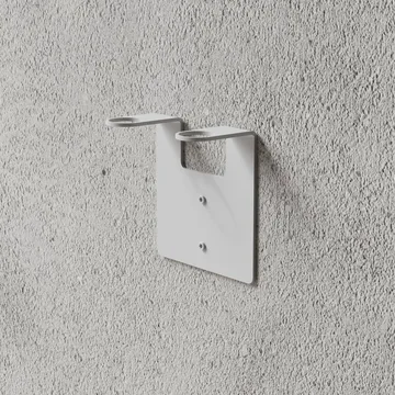 Nichba soap holder - White, double - Nichba