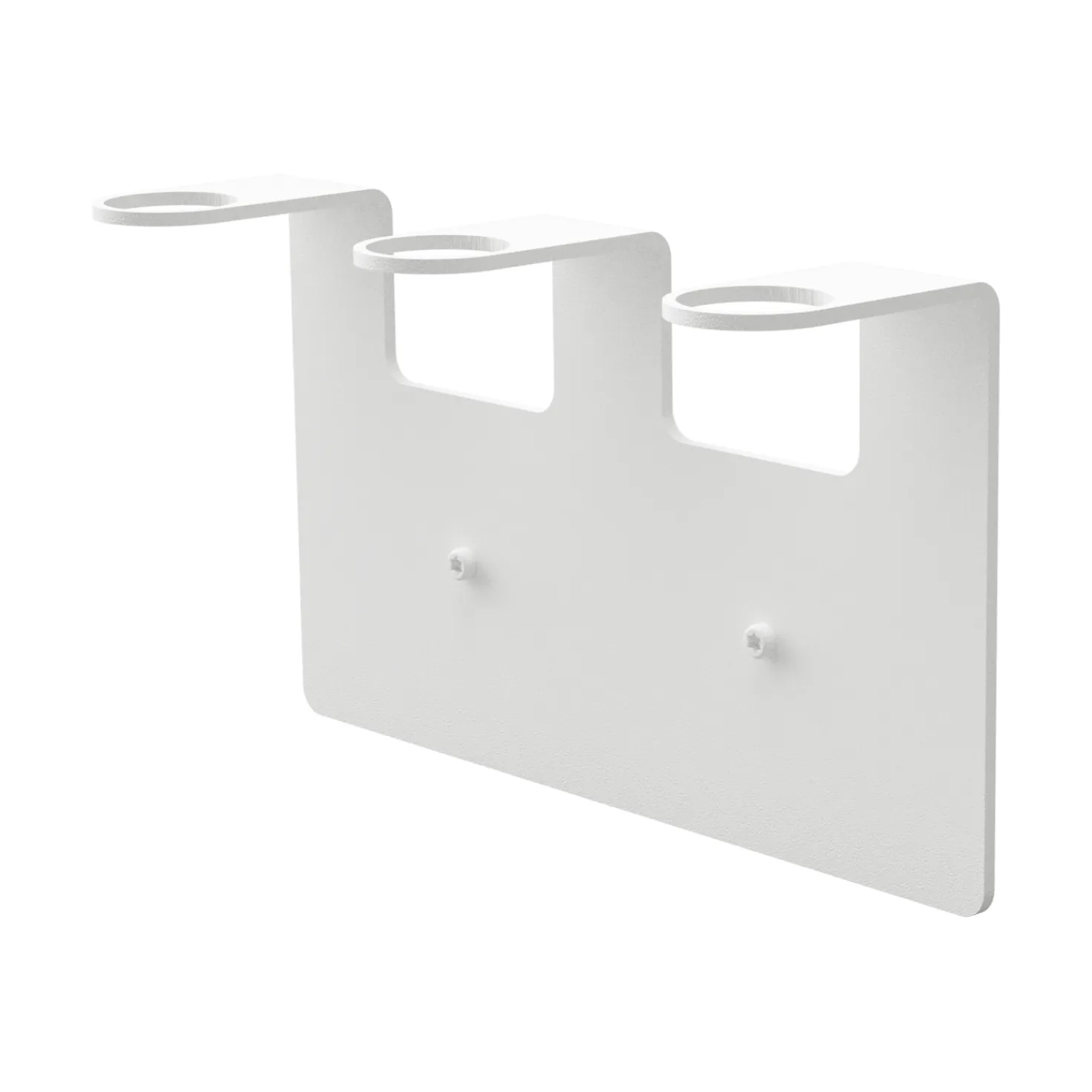 Nichba soap holder, White, triple Nichba