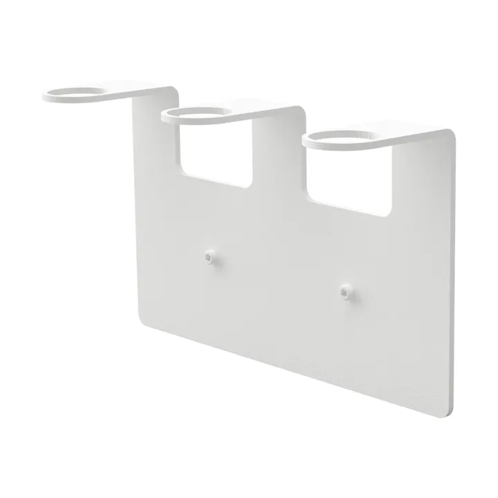 Nichba soap holder - White, triple - Nichba