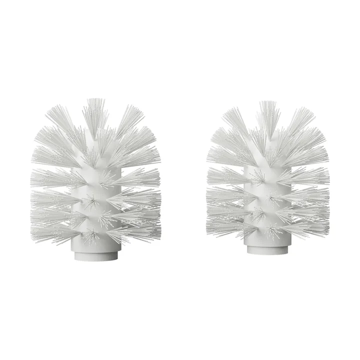 Nichba toilet brush head - White, 2-pack - Nichba
