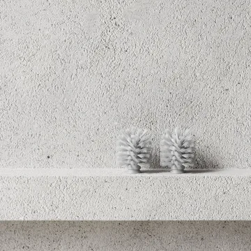 Nichba toilet brush head - White, 2-pack - Nichba