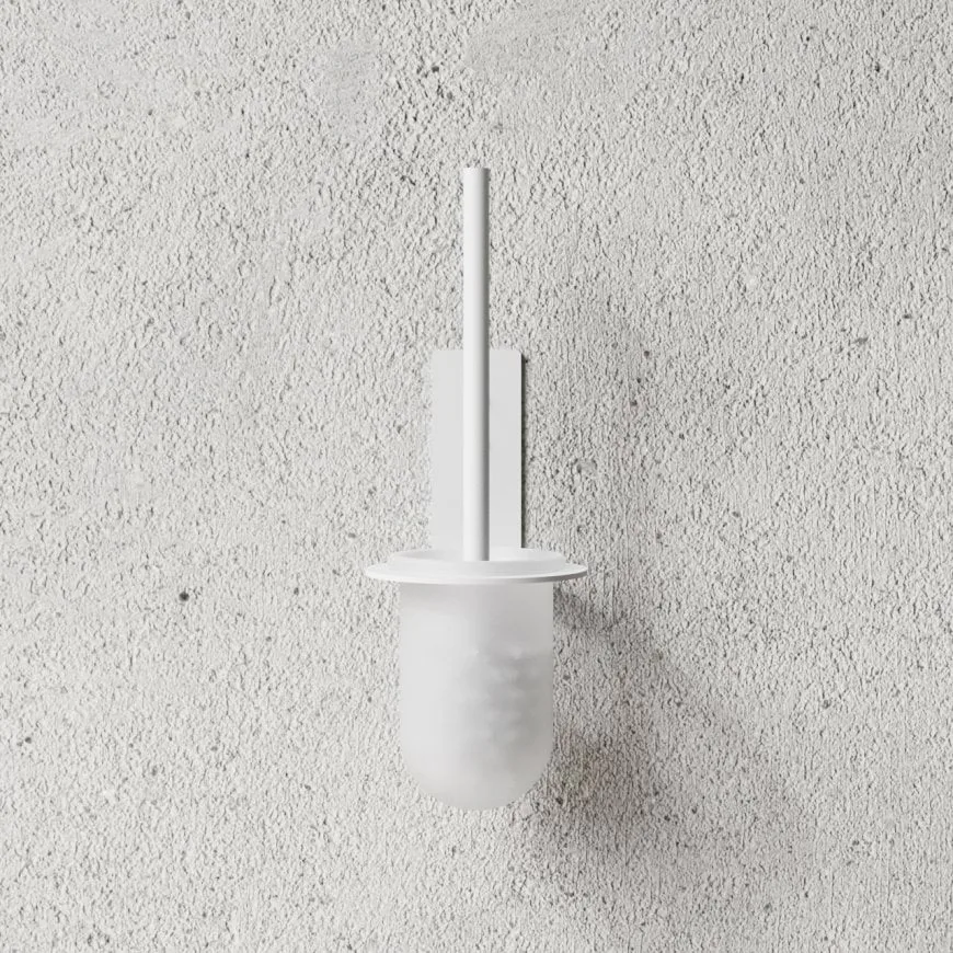 Nichba toilet brush, White Nichba