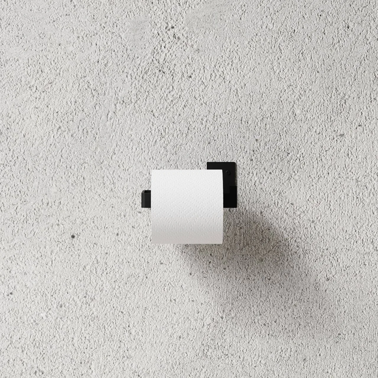 Nichba toilet paper holder, Black Nichba
