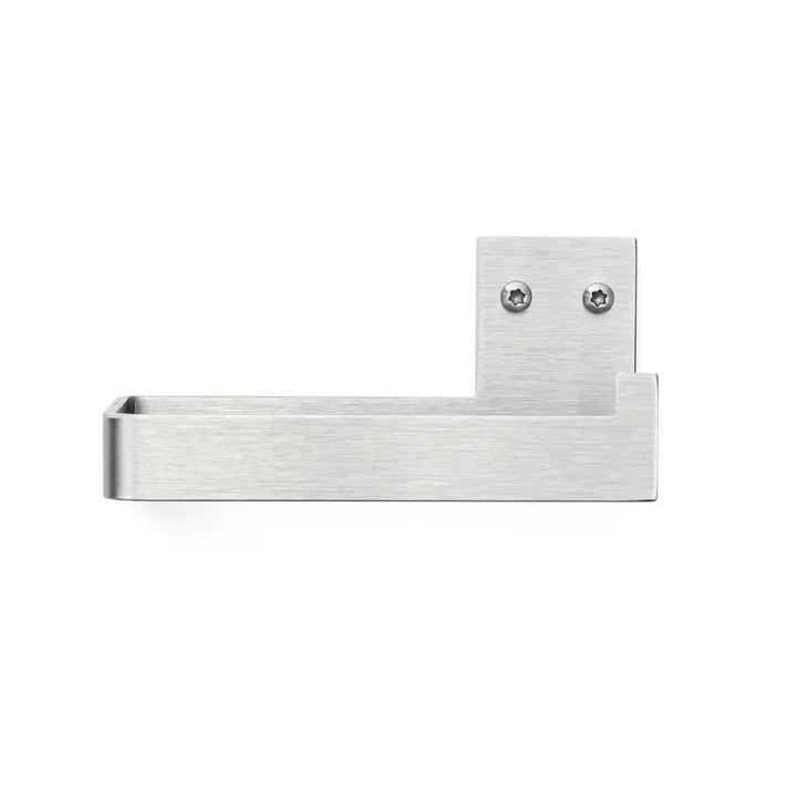 Nichba toilet paper holder - Brushed stainless steel - Nichba
