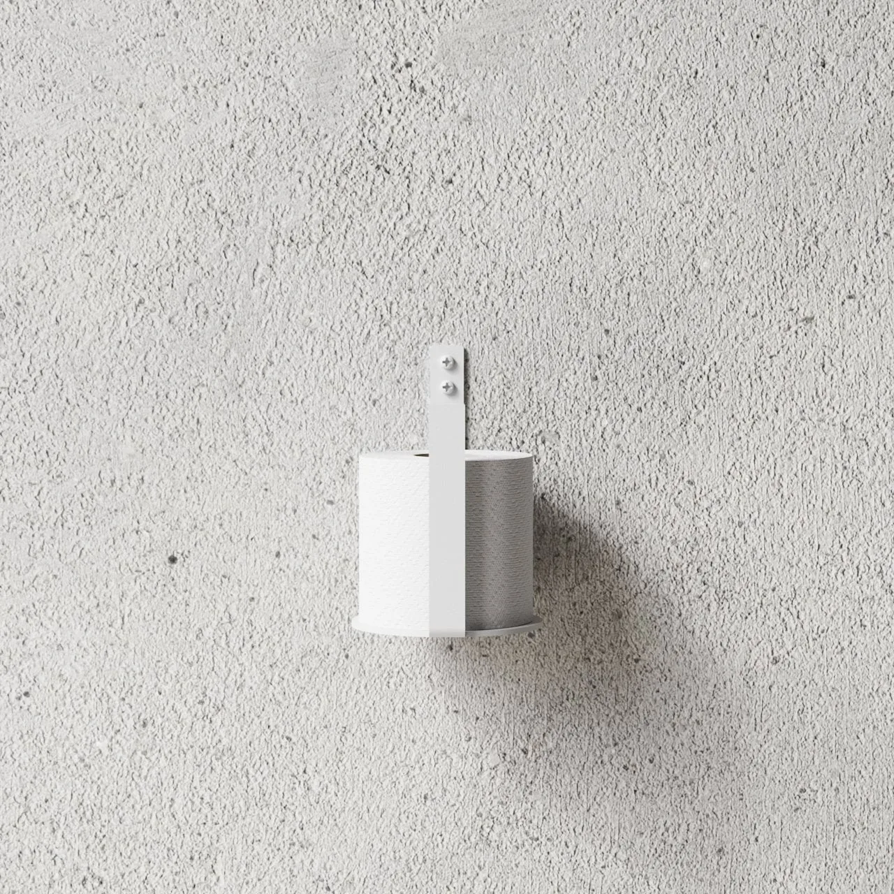 Nichba toilet paper holder extra, White Nichba