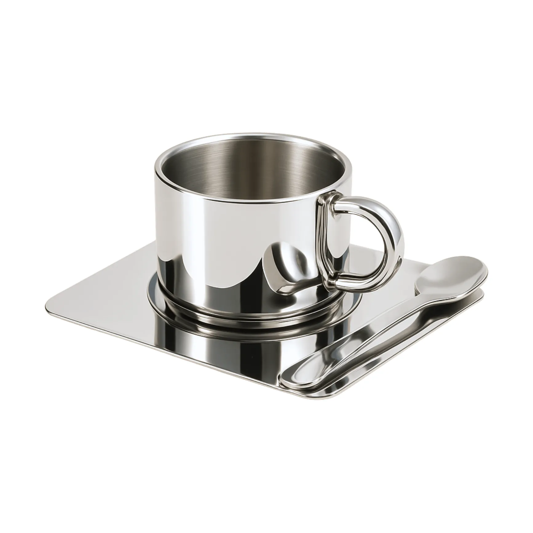 Nichba trio cup, Stainless steel Nichba