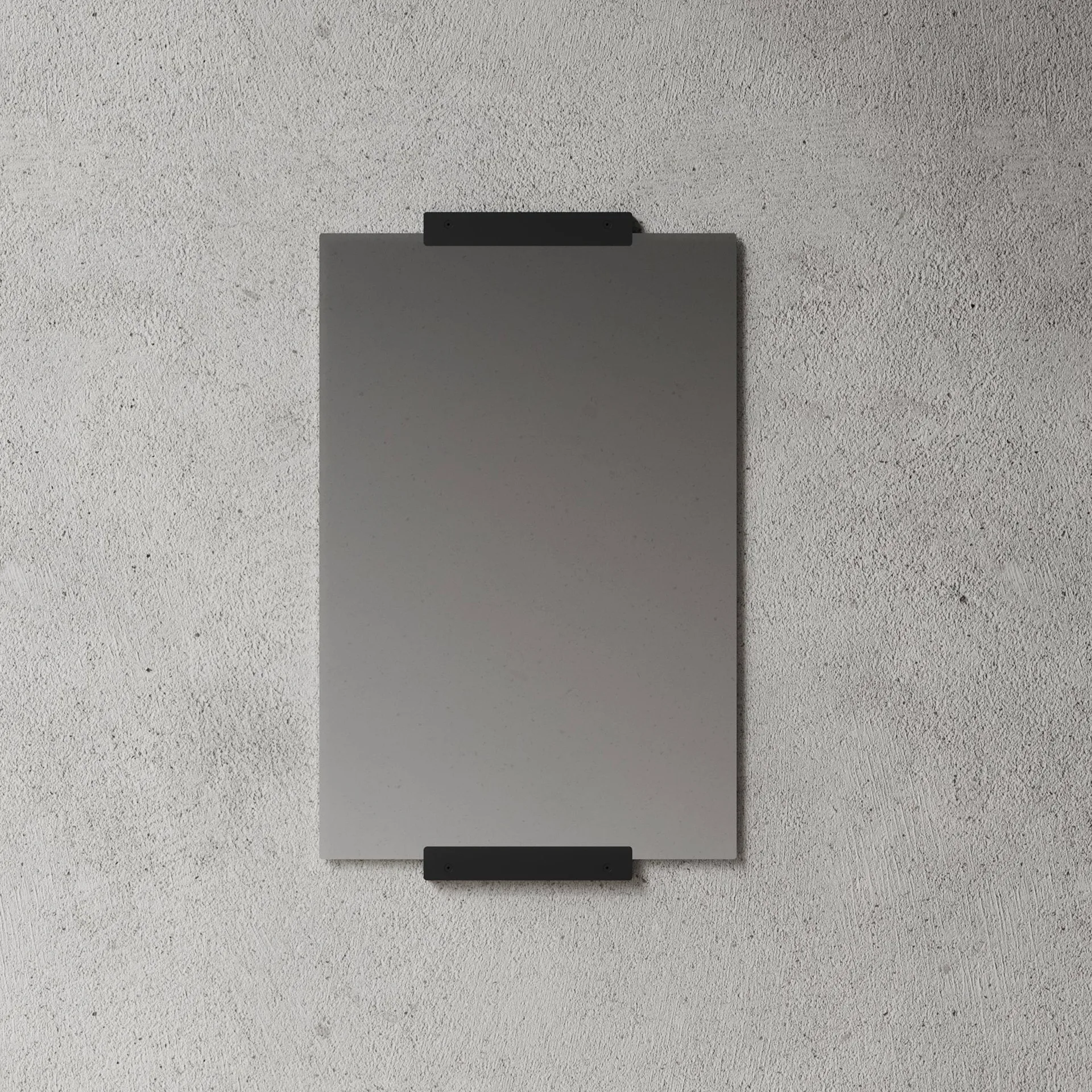 Nichba wall mirror, Black, 70x50 cm Nichba