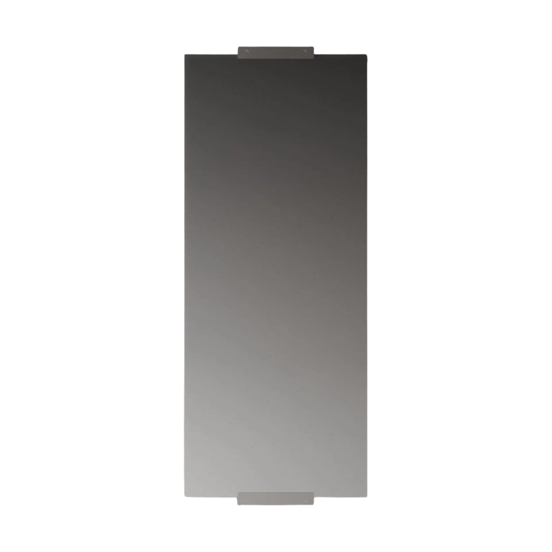 Nichba wall mirror, Brushed stainless steel, 145x60 cm Nichba