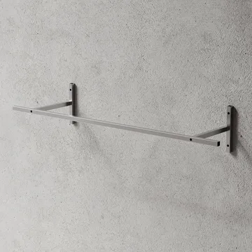 Nichba wardrobe hanger - Brushed stainless steel - Nichba