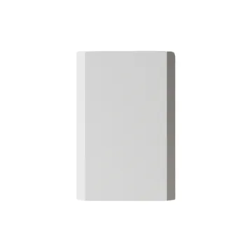Nichba waste bin - White, 48 l - Nichba