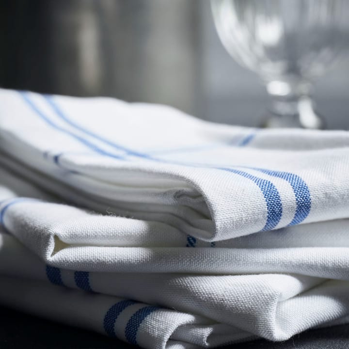 Amow fabric napkin 32x52 cm 4-pack, White-blue Nicolas Vahé