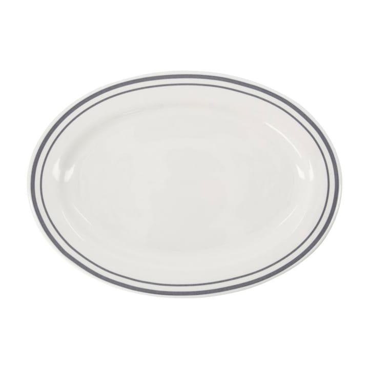 Bistro serving plate 22x29 cm, grey Nicolas Vahé