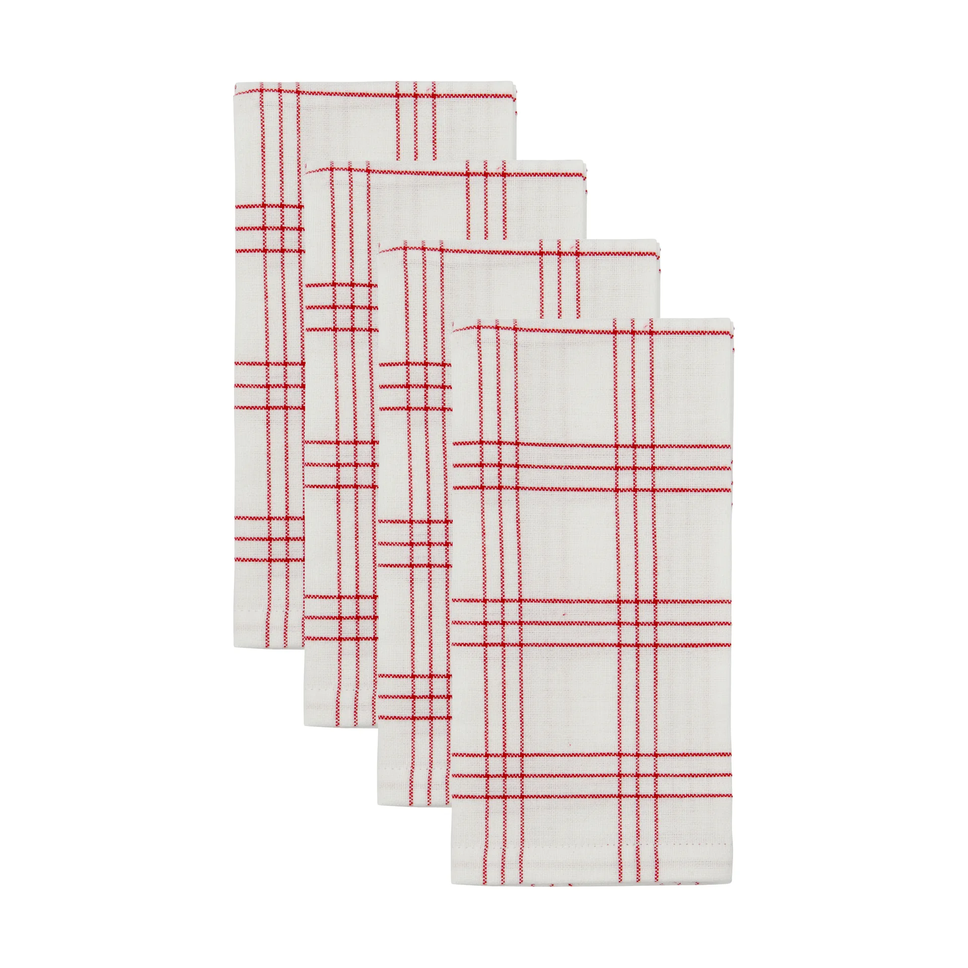 Chef cotton napkin 4-pack, Red Nicolas Vahé
