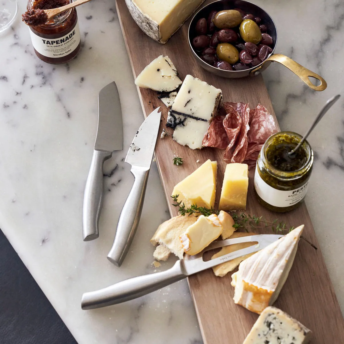 Fromage cheese knife set of 3, Stainless steel Nicolas Vahé