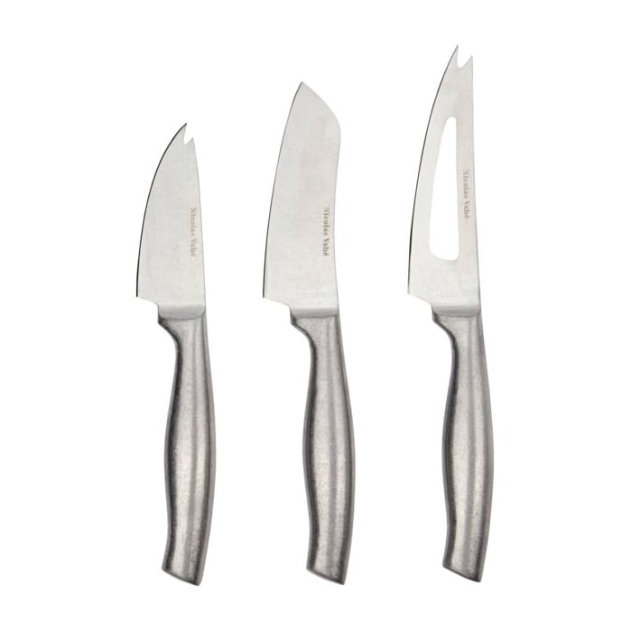Fromage cheese knife set of 3 - Stainless steel - Nicolas Vahé