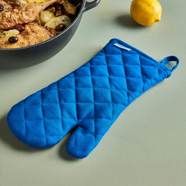 Neat oven mitt, Blue Nicolas Vahé