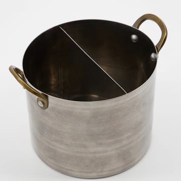 Presentation organiser Ø14 cm - Stainless steel-brass - Nicolas Vahé