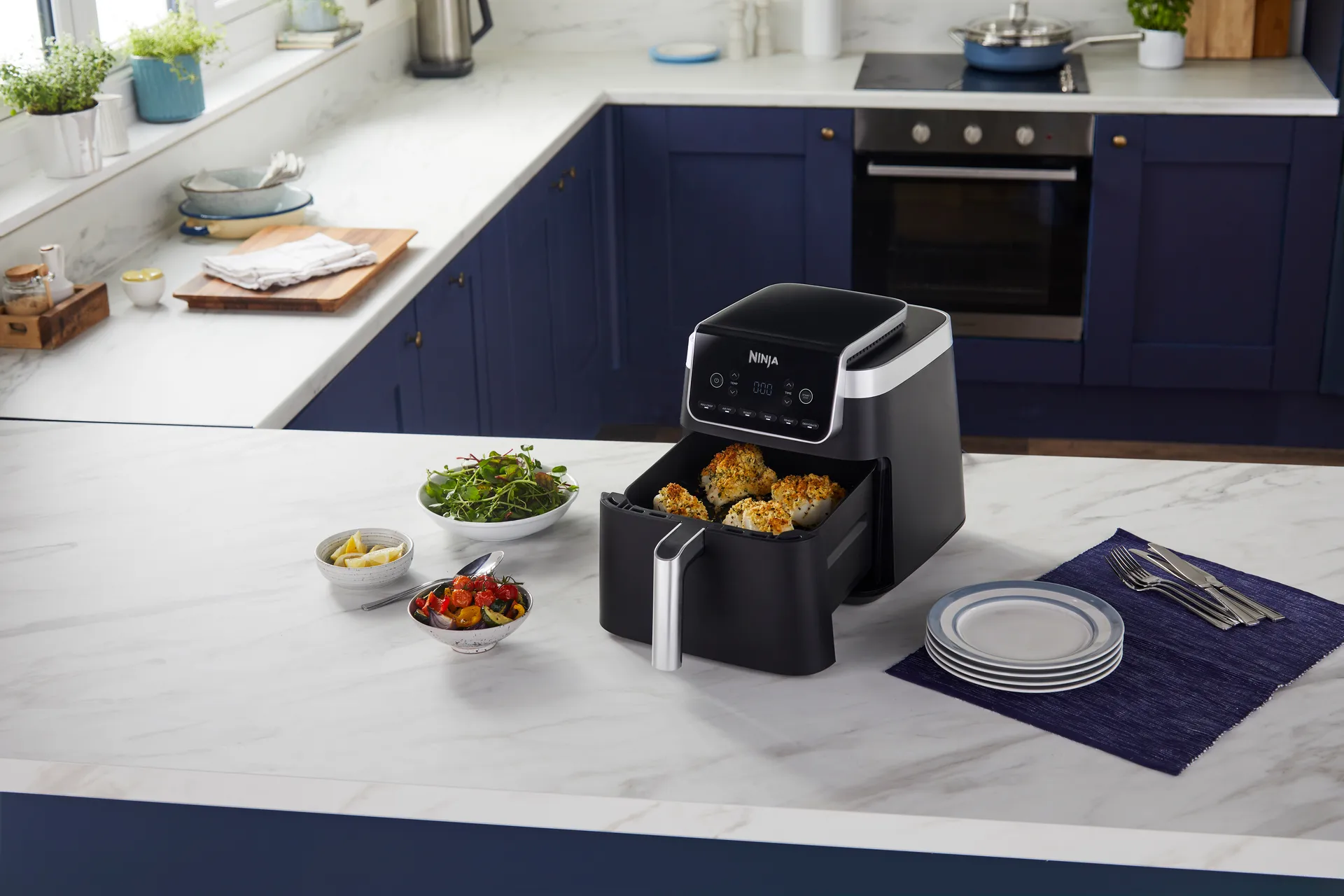 Ninja Air Fryer AF180EU max pro 6.2 L, Black Ninja