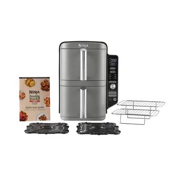 Ninja Air Fryer SL400EU double stack XL 2 drawers 9.5 L - Black - Ninja
