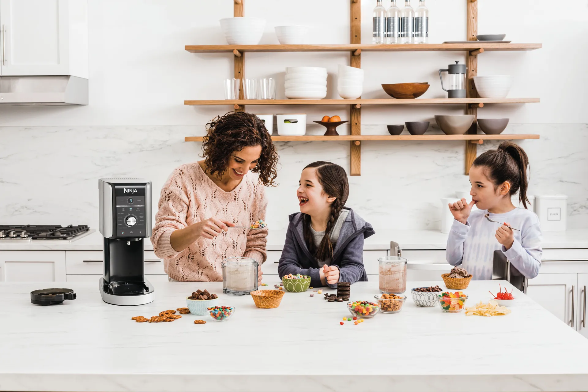 Ninja CREAMi deluxe NC502EU ice cream and dessert maker, Black Ninja