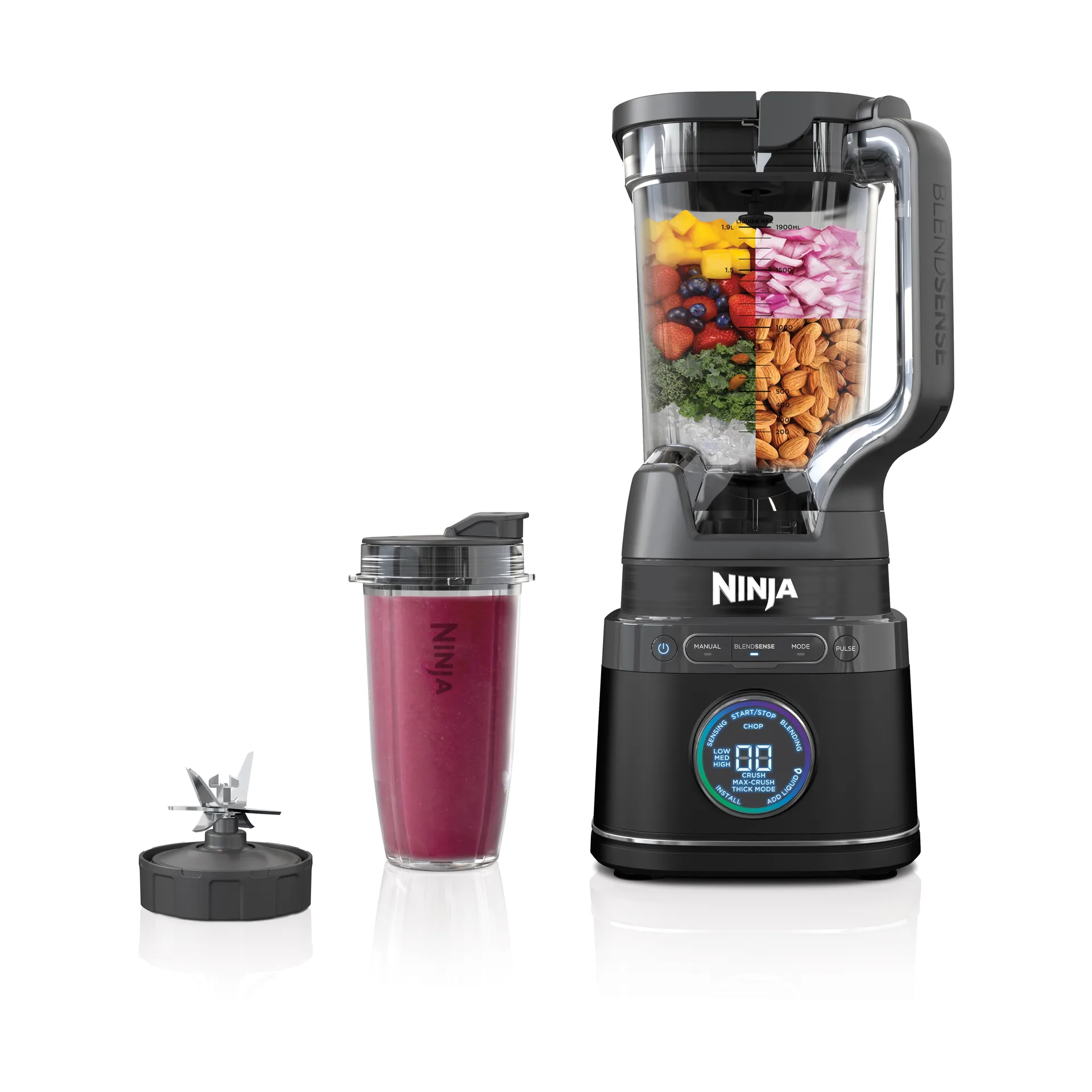 Ninja Detect TB301EU blender pro single serve, Black Ninja