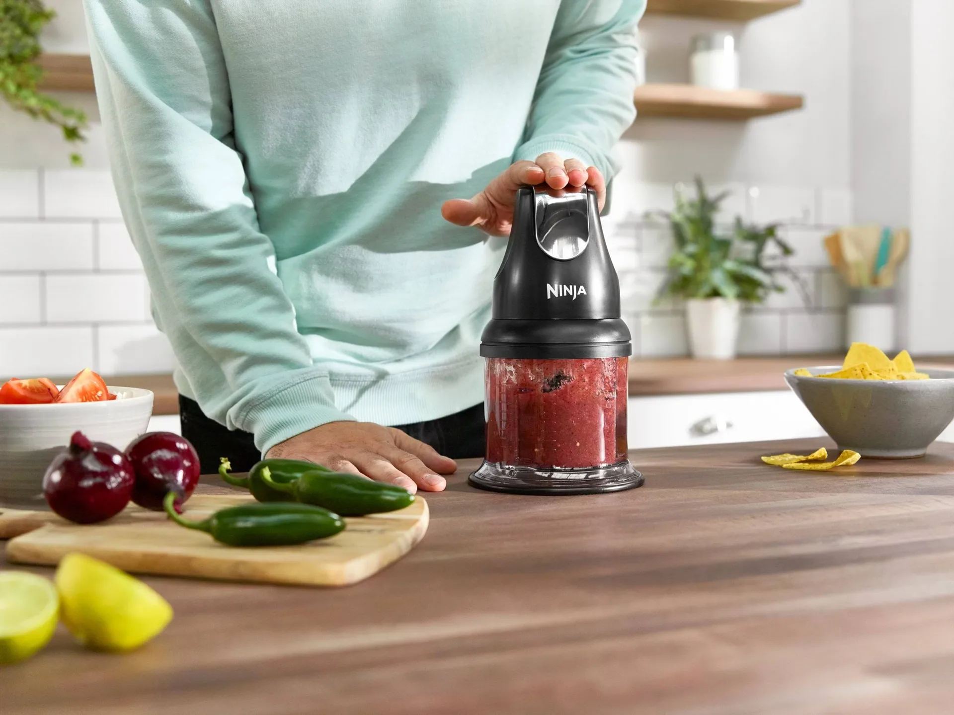 Ninja Express Chopper vegetable chopper, Black Ninja