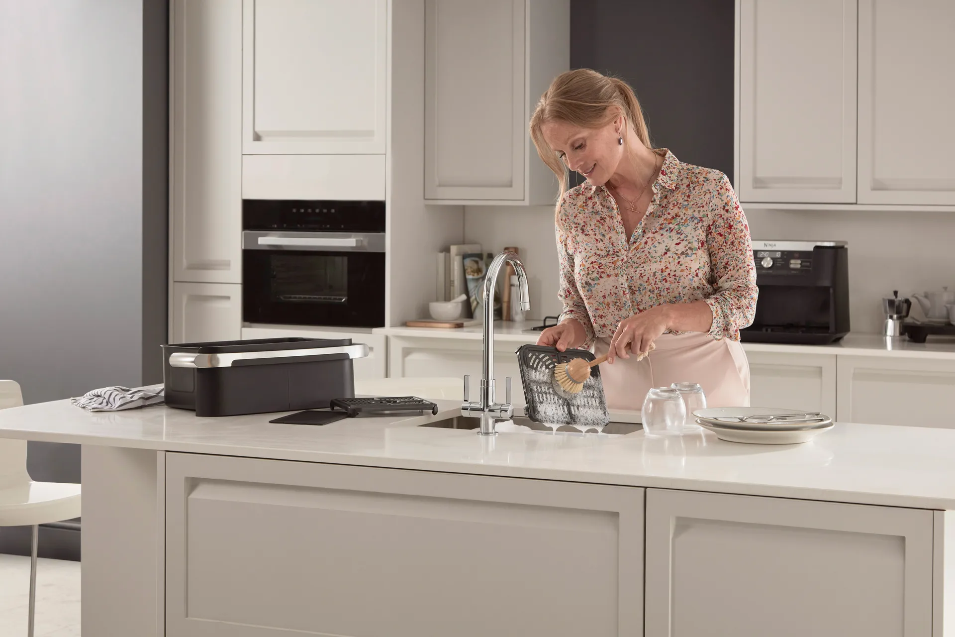 Ninja Foodi Air Fryer AF500EU FlexDrawer 10.4 L, Black Ninja